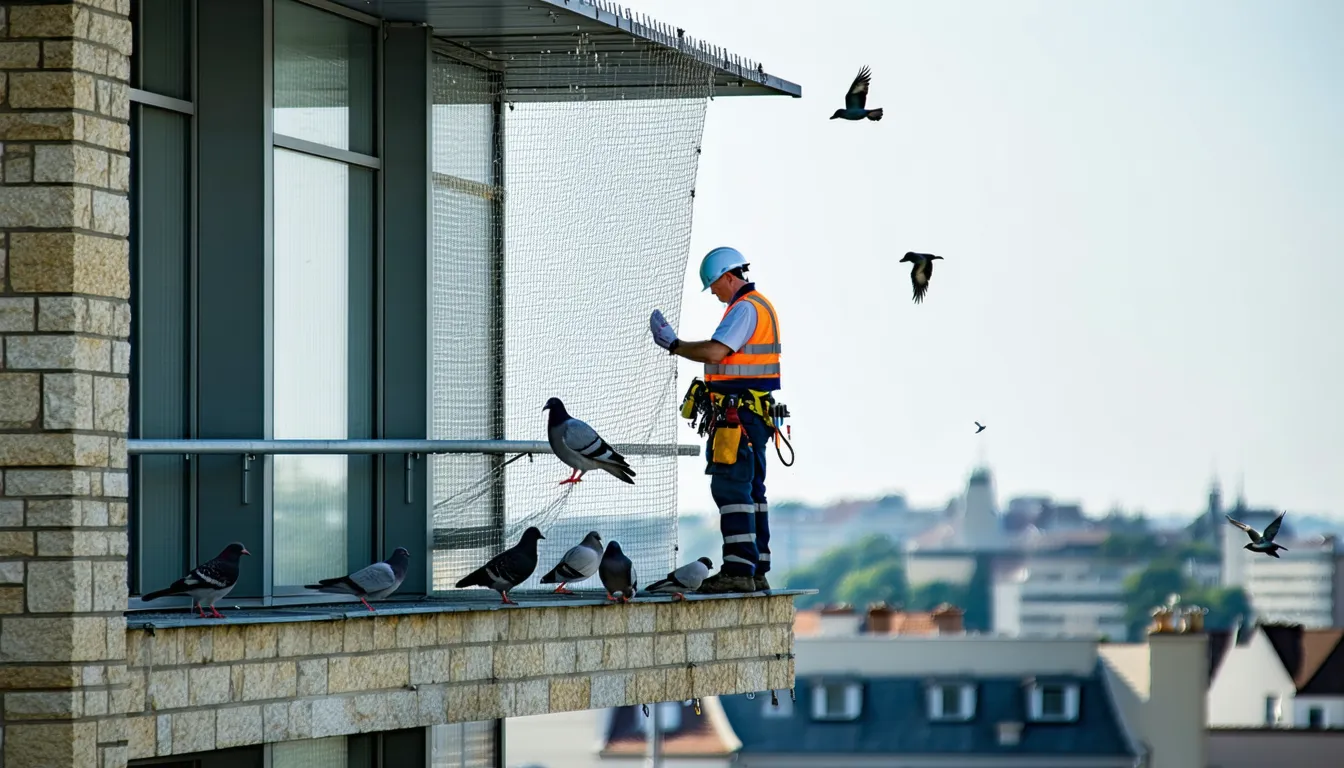 Comment assurer le dépigeonnage à Lyon pour protéger vos bâtiments ?