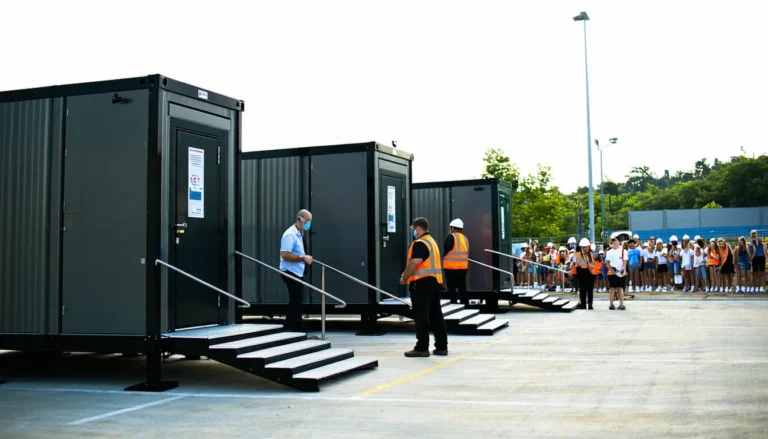 Location de sanitaires préfabriqués : une solution clé en main pour les professionnels et les collectivités