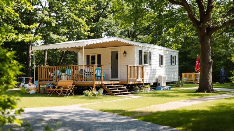 investir dans un mobil home dans un camping
