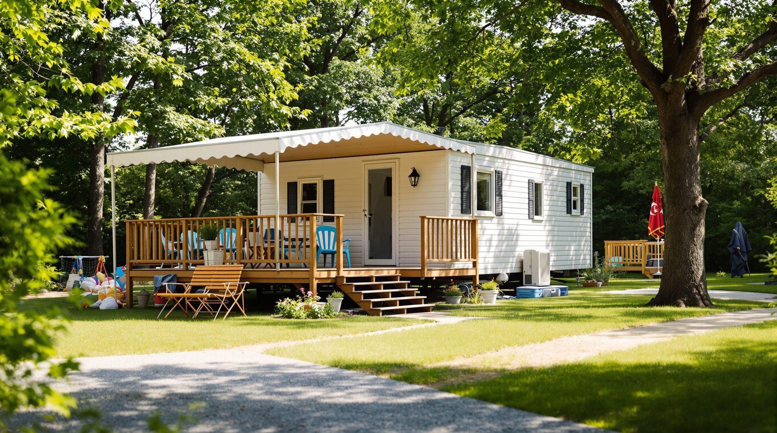investir dans un mobil home dans un camping