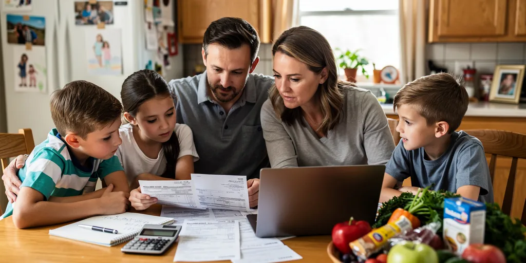 budget famille 6 personnes