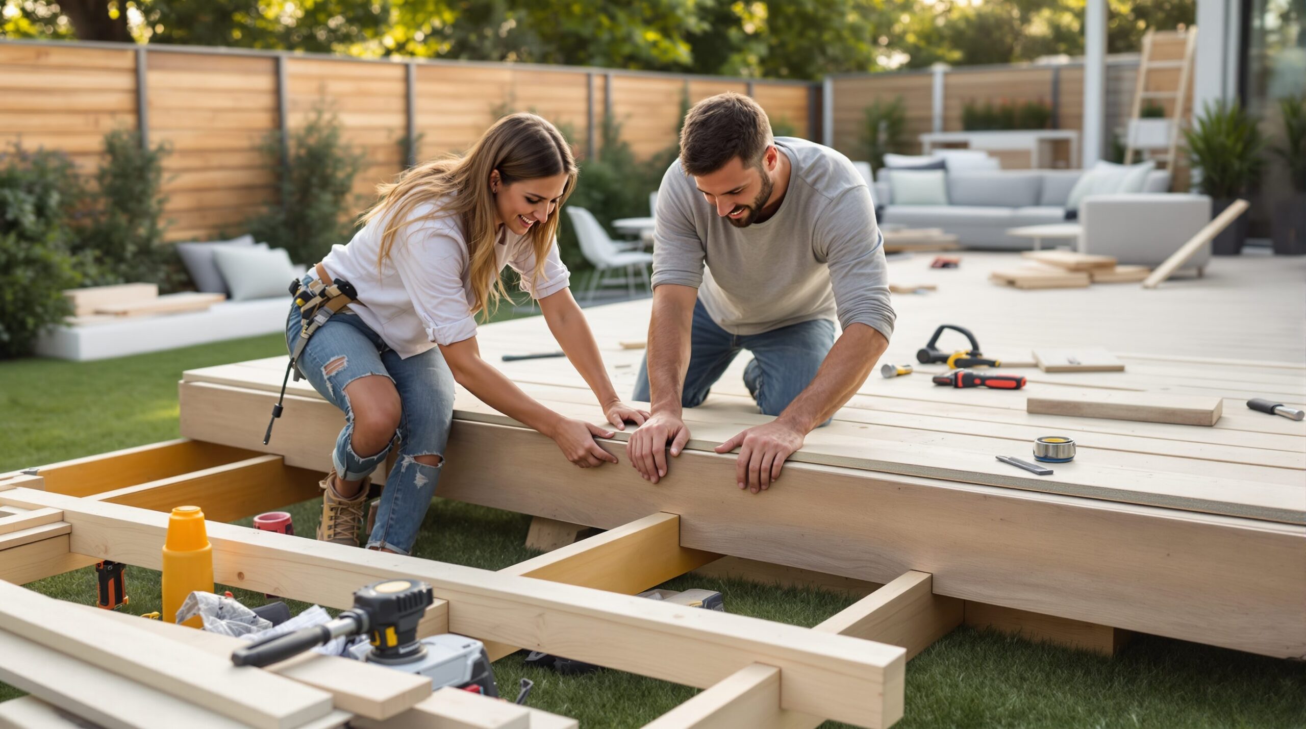 construction terrasse mobile