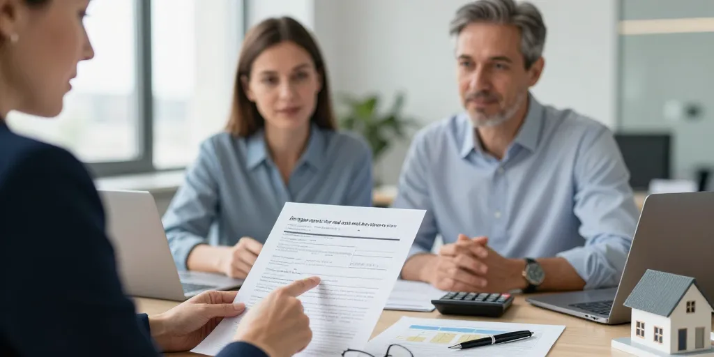 report crédit immobilier