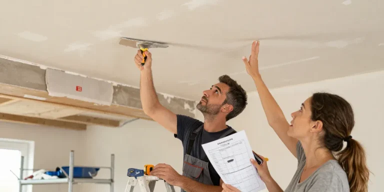 comment rénover un plafond