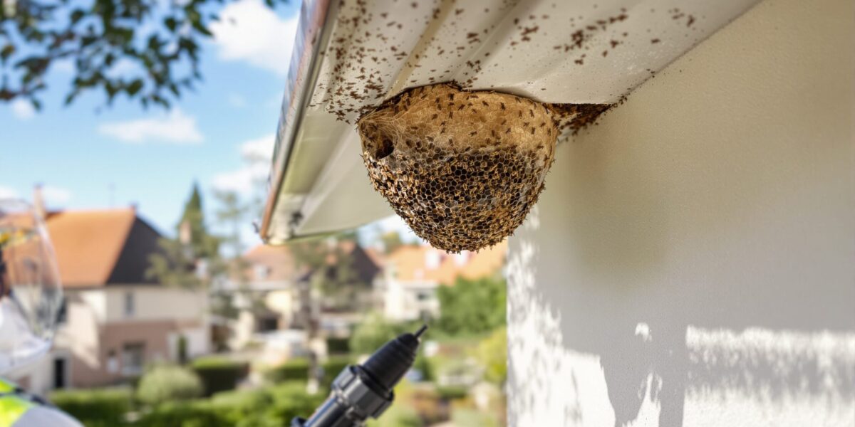 Pourquoi l’élimination de nids de guêpes en région lyonnaise est essentielle ?